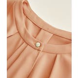 【WEB限定カラー:ベージュ,ピンク】ボウタイフウタックハーフスリーブ | ROPE' PICNIC | 詳細画像13