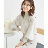 シャーリングフリルブラウス | ROPE' PICNIC | 詳細画像24 