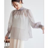 2WAY/配色リボンブラウス | ROPE' PICNIC | 詳細画像12 