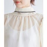 2WAY/配色リボンブラウス | ROPE' PICNIC | 詳細画像17 