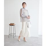 2WAY/配色リボンブラウス | ROPE' PICNIC | 詳細画像9 