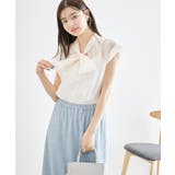 シアーリボンブラウス | ROPE' PICNIC | 詳細画像12 