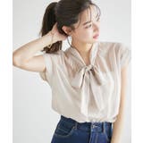 ローズピンク(64) | シアーリボンブラウス | ROPE' PICNIC