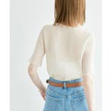 ドットシアーブラウス | ROPE' PICNIC | 詳細画像12