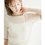 ドットシアーブラウス | ROPE' PICNIC | 詳細画像17