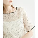 ドットシアーブラウス | ROPE' PICNIC | 詳細画像18