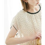 ホワイト系(11) | シャーリングドットブラウス | ROPE' PICNIC