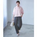 花粉ガード・防シワ/クロップドシャツ | ROPE' PICNIC | 詳細画像12 