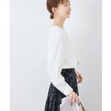 【2サイズ展開】メタルボタン配色ボウタイ風ブラウス/通勤対応 | ROPE' PICNIC | 詳細画像5