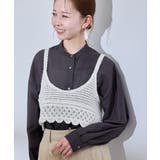 着丈が選べるバンドカラー無地シアーシャツ | ROPE' PICNIC | 詳細画像23 