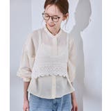 着丈が選べるバンドカラー無地シアーシャツ | ROPE' PICNIC | 詳細画像4 