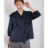 ラッフルリボンデザインシャツ | ROPE' PICNIC | 詳細画像10 