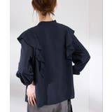 ラッフルリボンデザインシャツ | ROPE' PICNIC | 詳細画像11 