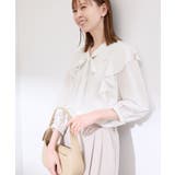 ラッフルリボンデザインシャツ | ROPE' PICNIC | 詳細画像5 