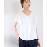 【WEB限定カラー】【UVケア・接触冷感・前後2WAY】フレアスリーブブラウス | ROPE' PICNIC | 詳細画像12 