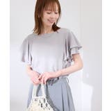 【WEB限定カラー】【UVケア・接触冷感・前後2WAY】フレアスリーブブラウス | ROPE' PICNIC | 詳細画像20 