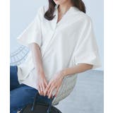 【UVカット・接触冷感・イージーケア】スキッパーシャツブラウス | ROPE' PICNIC | 詳細画像12