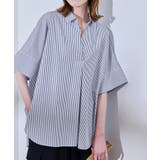 【UVカット・接触冷感・イージーケア】スキッパーシャツブラウス | ROPE' PICNIC | 詳細画像29