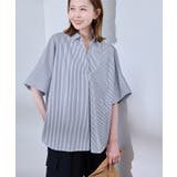 【UVカット・接触冷感・イージーケア】スキッパーシャツブラウス | ROPE' PICNIC | 詳細画像30