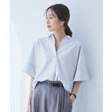 【UVカット・接触冷感・イージーケア】スキッパーシャツブラウス | ROPE' PICNIC | 詳細画像33