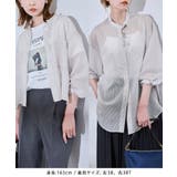 着丈が選べるバンドカラーストライプシアーシャツ | ROPE' PICNIC | 詳細画像12 