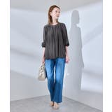 割繊ギャザーブラウス | ROPE' PICNIC | 詳細画像2 