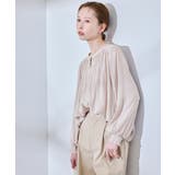 割繊ギャザーブラウス | ROPE' PICNIC | 詳細画像21 