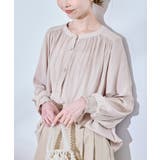 割繊ギャザーブラウス | ROPE' PICNIC | 詳細画像22 