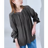 割繊ギャザーブラウス | ROPE' PICNIC | 詳細画像5 