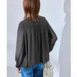 割繊ギャザーブラウス | ROPE' PICNIC | 詳細画像7 