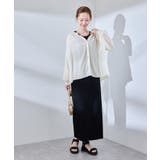 割繊ギャザーブラウス | ROPE' PICNIC | 詳細画像9 