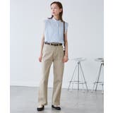 【UVカット・接触冷感・イージーケア】バンドカラーノースリーブシャツ/通勤対応 | ROPE' PICNIC | 詳細画像16 