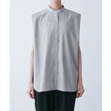 【UVカット・接触冷感・イージーケア】バンドカラーノースリーブシャツ/通勤対応 | ROPE' PICNIC | 詳細画像21 