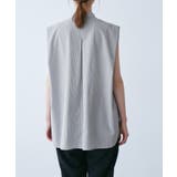 【UVカット・接触冷感・イージーケア】バンドカラーノースリーブシャツ/通勤対応 | ROPE' PICNIC | 詳細画像23 