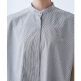 【UVカット・接触冷感・イージーケア】バンドカラーノースリーブシャツ/通勤対応 | ROPE' PICNIC | 詳細画像24 