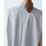 【UVカット・接触冷感・イージーケア】バンドカラーノースリーブシャツ/通勤対応 | ROPE' PICNIC | 詳細画像25 