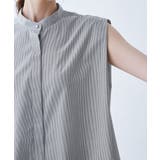 【UVカット・接触冷感・イージーケア】バンドカラーノースリーブシャツ/通勤対応 | ROPE' PICNIC | 詳細画像26 