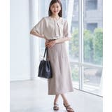 メタルパーツフロントフリルタイブラウス/通勤対応 | ROPE' PICNIC | 詳細画像11 