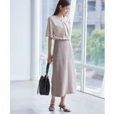 メタルパーツフロントフリルタイブラウス/通勤対応 | ROPE' PICNIC | 詳細画像12 