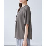 メタルパーツフロントフリルタイブラウス/通勤対応 | ROPE' PICNIC | 詳細画像20 