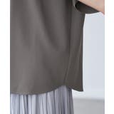 メタルパーツフロントフリルタイブラウス/通勤対応 | ROPE' PICNIC | 詳細画像28 