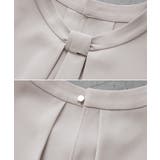 メタルパーツフロントフリルタイブラウス/通勤対応 | ROPE' PICNIC | 詳細画像32 