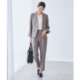 メタルパーツフロントフリルタイブラウス/通勤対応 | ROPE' PICNIC | 詳細画像8 