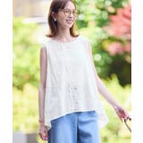 3Dレースノースリーブブラウス | ROPE' PICNIC | 詳細画像13 