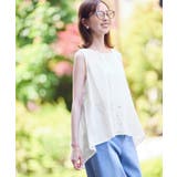 3Dレースノースリーブブラウス | ROPE' PICNIC | 詳細画像15 