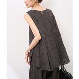 3Dレースノースリーブブラウス | ROPE' PICNIC | 詳細画像24 