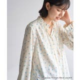 ホワイト(10) | 【ドラえもんコレクション】花柄ブラウス | ROPE' PICNIC