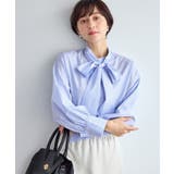 ボウタイリボンシャツ/花粉ガード・防シワ | ROPE' PICNIC | 詳細画像14 