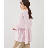 ペプラムシャツブラウス/UVカット・防シワ | ROPE' PICNIC | 詳細画像32 