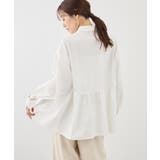 ペプラムシャツブラウス/UVカット・防シワ | ROPE' PICNIC | 詳細画像4 